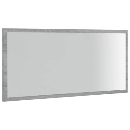 2 Piece Bathroom Furniture Set Grey Sonoma Engineered Wood