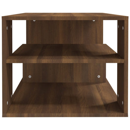 Coffee Table | Brown Oak | Engineered Wood | 100x50x40 cm | Coffee Table