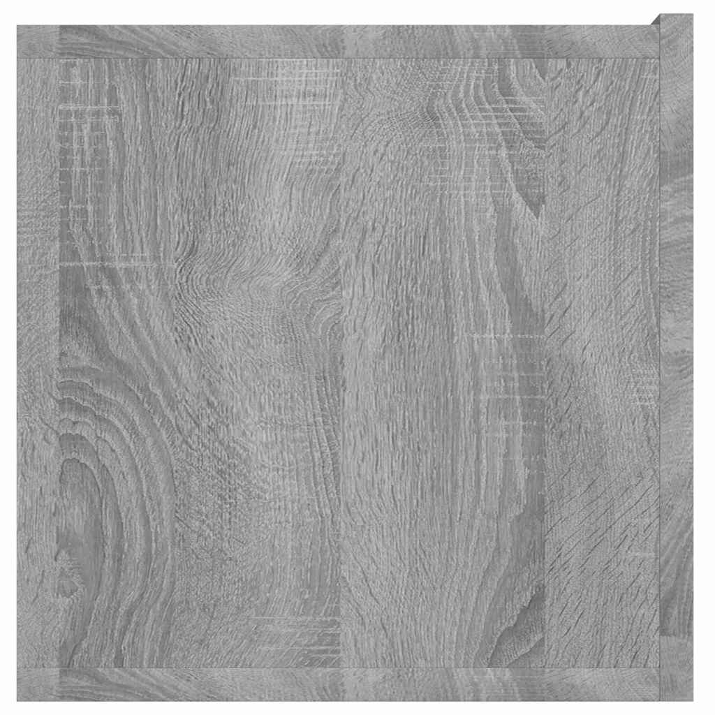 TV Cabinet Set 2 pcs Grey 60 x 30 x 30 cm Engineered Wood