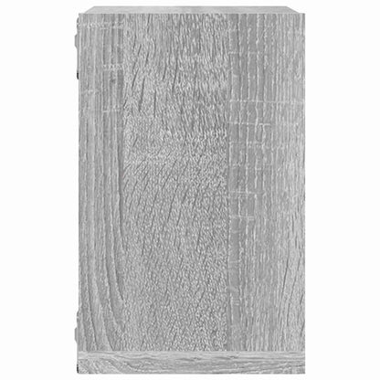 Wall Shelves 4 pcs Grey Sonoma 26 x 15 x 26 cm Engineered Wood