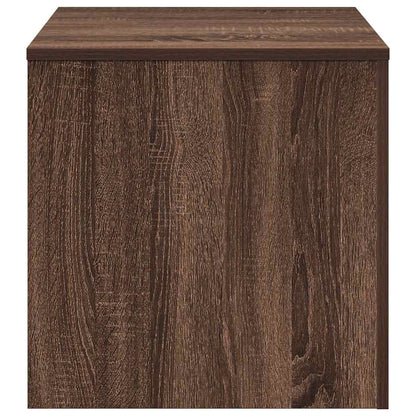 Side Tables 3 pcs Brown Oak Engineered Wood