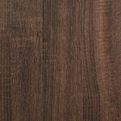 Side Tables 3 pcs Brown Oak Engineered Wood