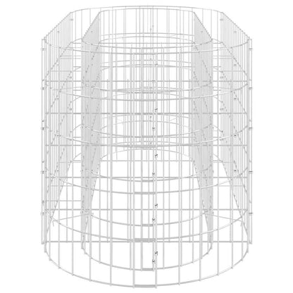Gabion Raised Bed Galvanised Iron 120x50x50 cm