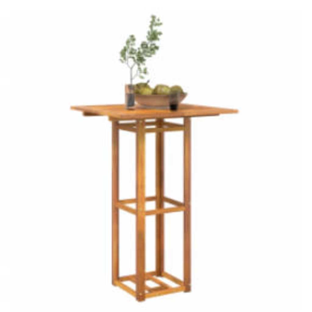 Bistro Table 75x75x110 cm Solid Wood Acacia