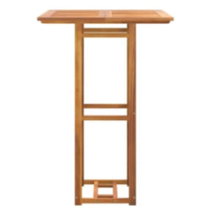 Bistro Table 75x75x110 cm Solid Wood Acacia