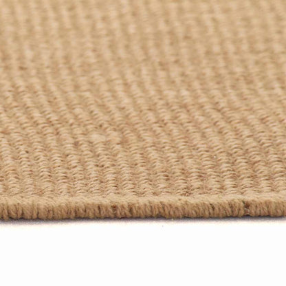 Area Rug Jute with Latex Backing 180x250 cm