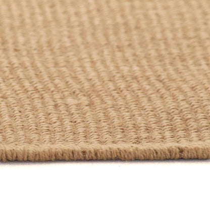 Area Rug Jute with Latex Backing 200x300 cm