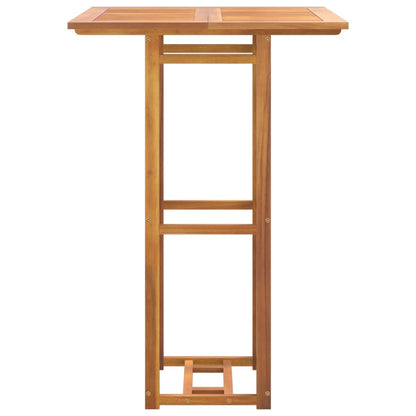 Outdoor Bar Set | Natural Wood | Solid acacia wood with an oil finish