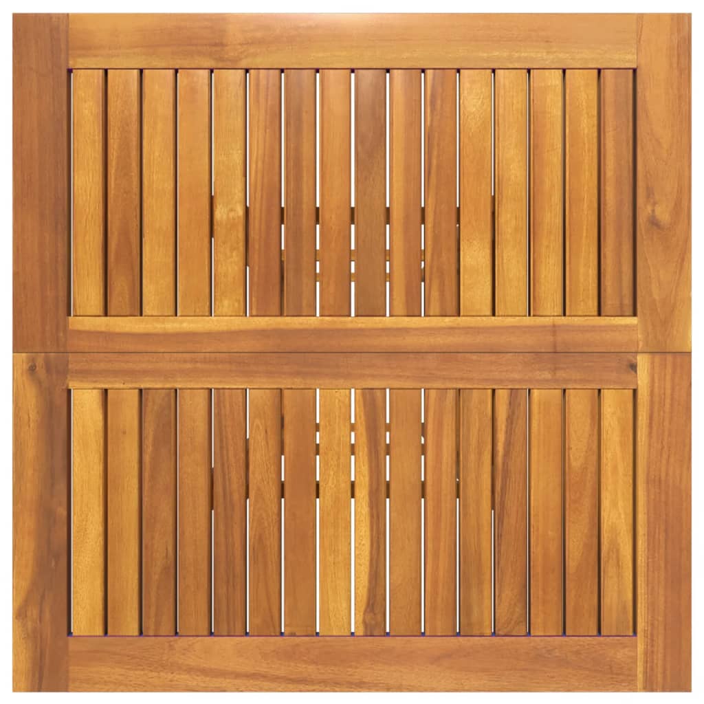 Outdoor Bar Set | Natural Wood | Solid acacia wood with an oil finish