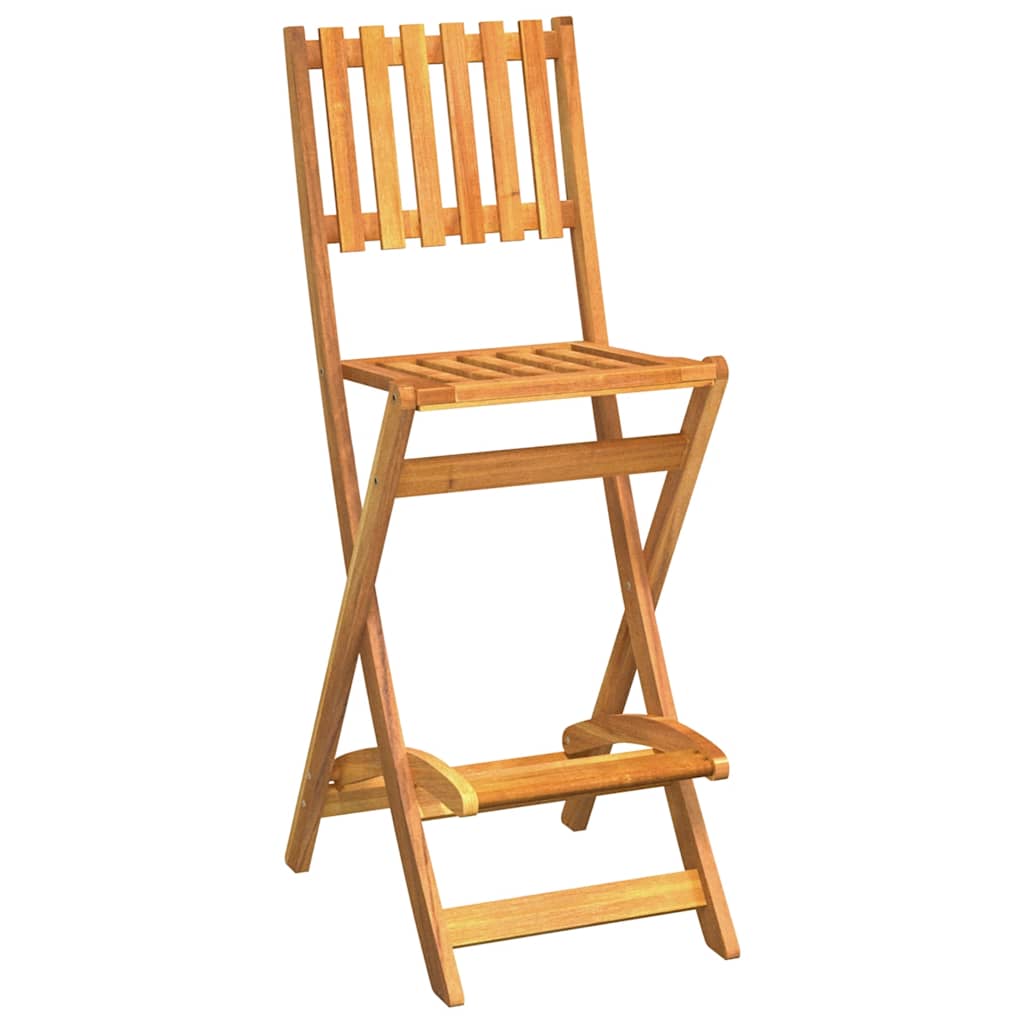 Outdoor Bar Set | Natural | Solid Acacia wood | Standard |  Foldable