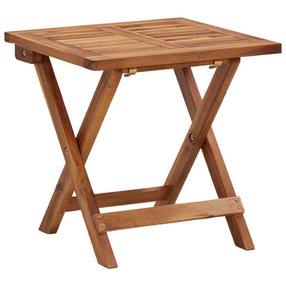 Sunlounger With Table | Wood Grain | Solid Acacia wood | Large | Foldable