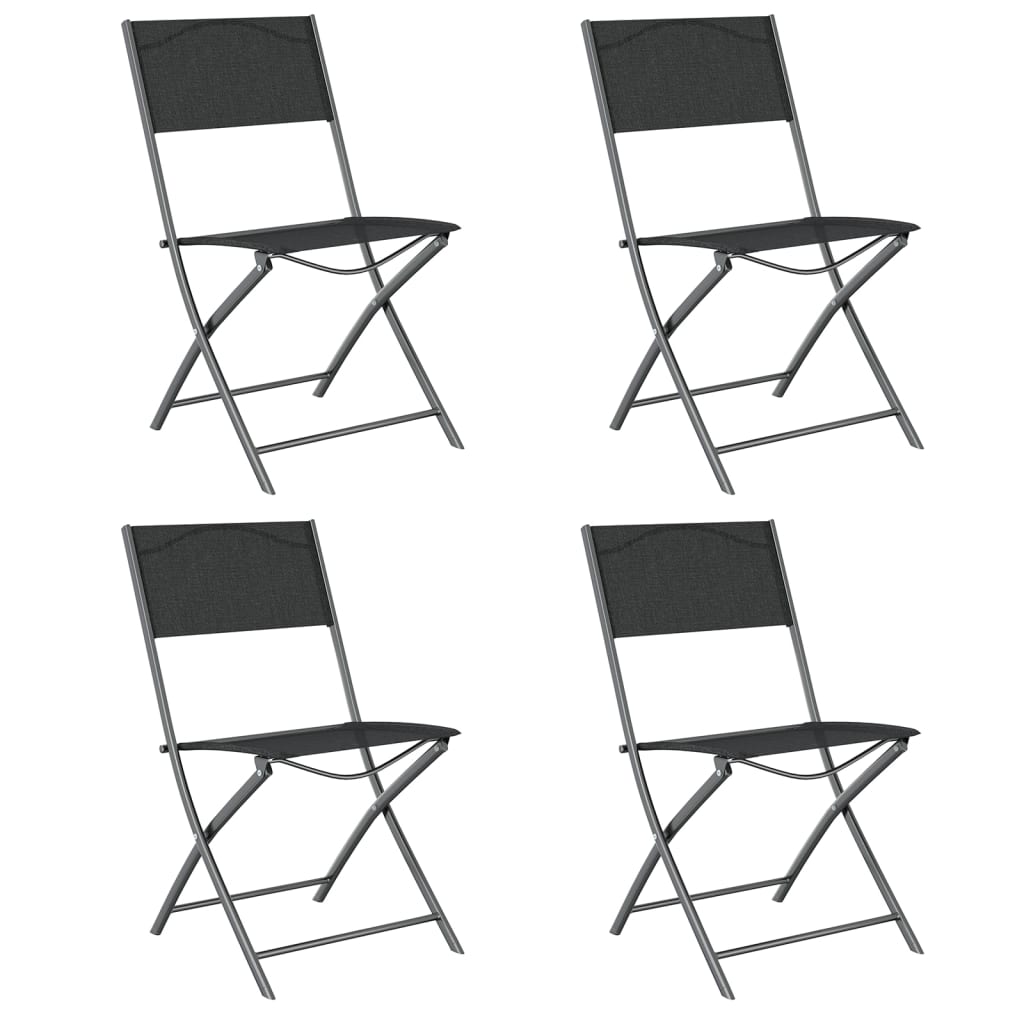 Garden Dining Set | Grey | Powder-coated steel | Standard | Foldable