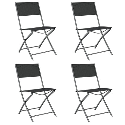 Garden Dining Set | Grey | Powder-coated steel | Standard | Foldable