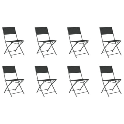 Garden Dining Set | Grey and Black