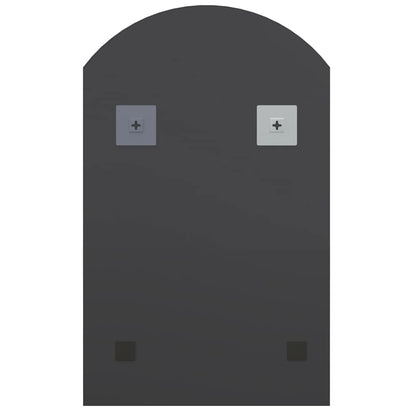 Mirror with LED Lights 60x40 cm Glass Arch