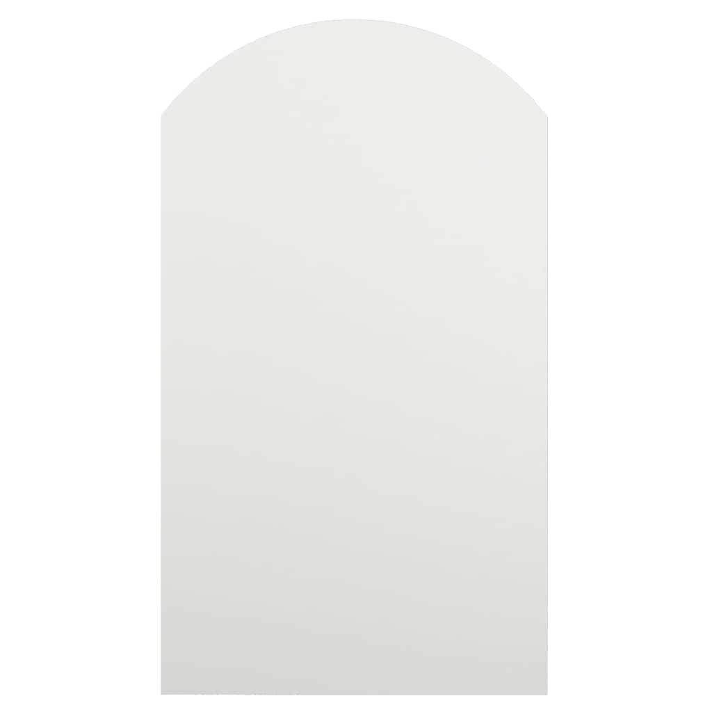 Mirror with LED Lights 70x40 cm Glass Arch