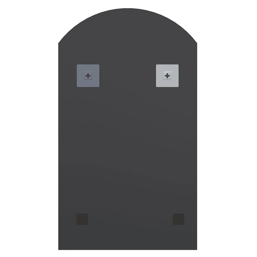 Mirror with LED Lights 70x40 cm Glass Arch