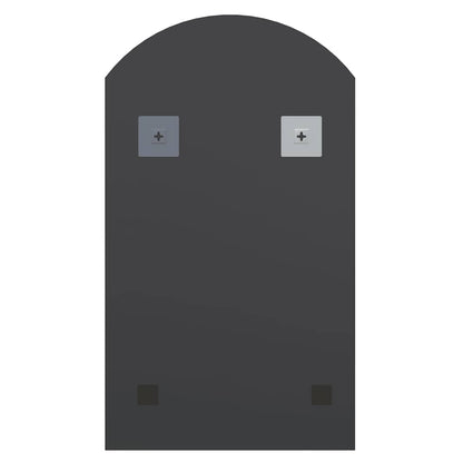 Mirror with LED Lights 70x40 cm Glass Arch