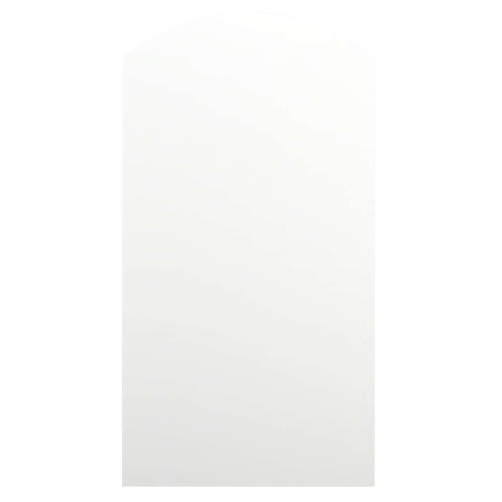 Mirror with LED Lights 90x45 cm Glass Arch