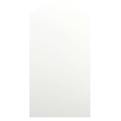 Mirror with LED Lights 90x45 cm Glass Arch