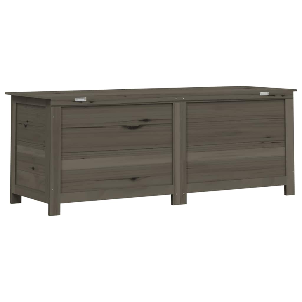 Outdoor Cushion Box Anthracite 150x50x56 cm Solid Wood Fir