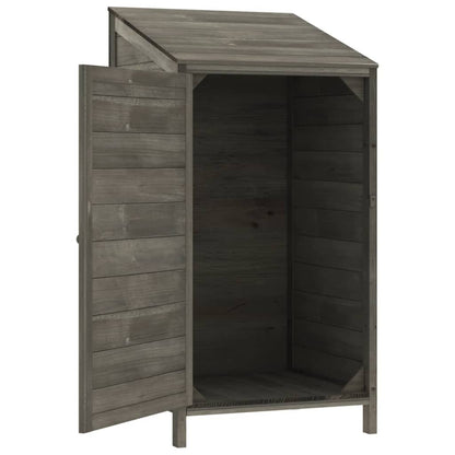 Garden Shed | Anthracite | Solid fir wood | Compact | Garden Shed
