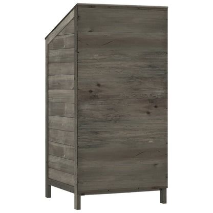Garden Shed | Anthracite | Solid fir wood | Compact | Garden Shed