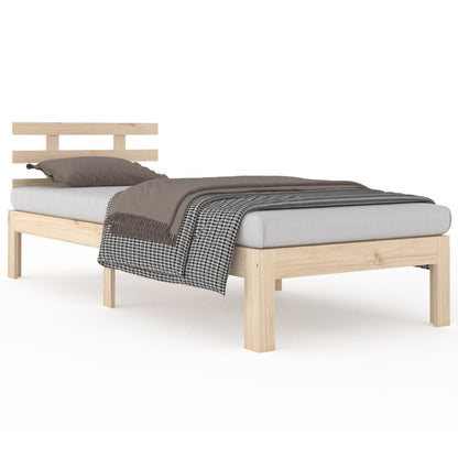 Bed Frame without Mattress 75x190cm Small Single