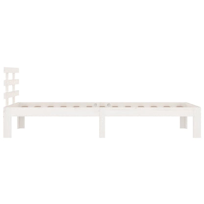 Bed Frame | White | Solid pine wood, Plywood | Small Single | Tough