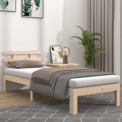 Bed Frame without Mattress 90x190cm Single