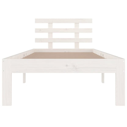 Bed Frame | White | Solid pine wood, Plywood | Single | Single Bed Frame