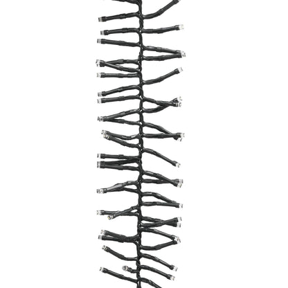 LED Cluster String with 400 LEDs Warm White 7.4 m PVC
