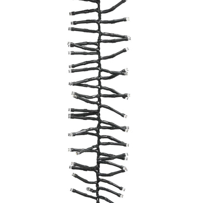 LED Cluster String with 400 LEDs Cold White 7.4 m PVC
