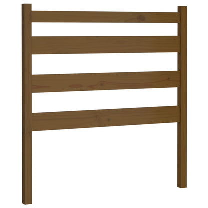 Bed Headboard Honey Brown 81x4x100 cm Solid Wood Pine