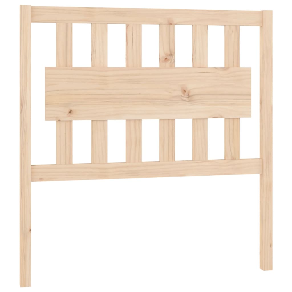 Bed Headboard | Natural Pine | Solid Pine Wood | Standard