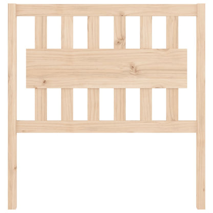 Bed Headboard | Natural Pine | Solid Pine Wood | Standard