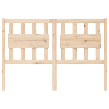 Bed Headboard | Natural Pine | Solid pinewood (untreated) | 140.5 cm wide