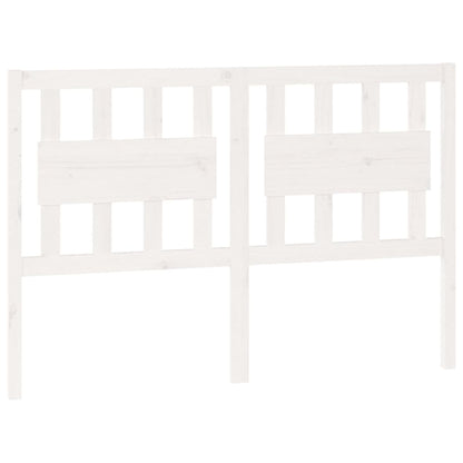 Bed Headboard | White | Solid pine wood | Standard Size