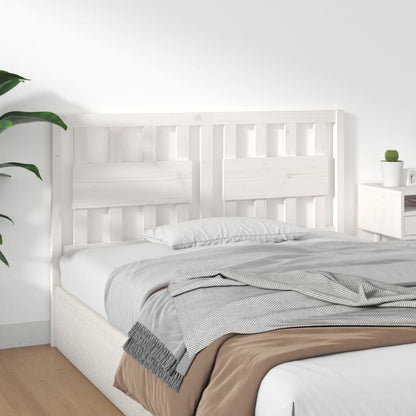 Bed Headboard | White | Solid pine wood | Standard Size