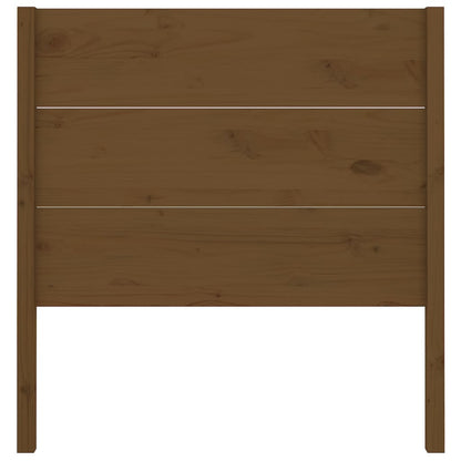 Headboard Honey Brown 106x4x100 cm Solid Wood Pine
