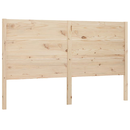 Headboard 206x4x100 cm Solid Wood Pine