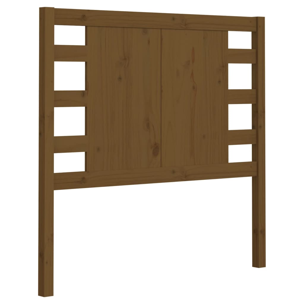 Headboard Honey Brown 96x4x100 cm Solid Wood Pine