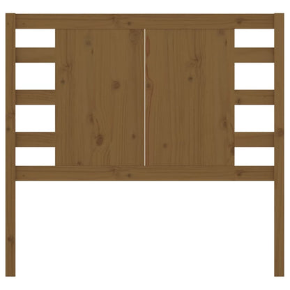 Headboard Honey Brown 106x4x100 cm Solid Wood Pine