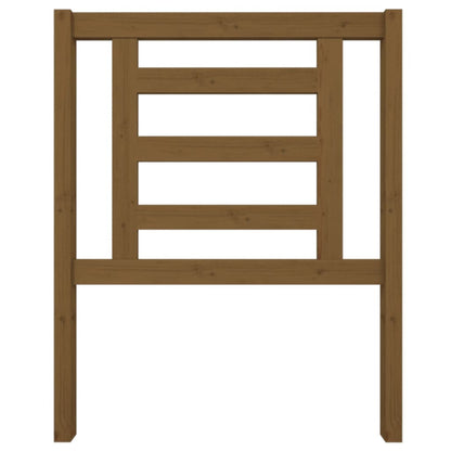 Headboard | Honey Brown | Solid Pine Wood | 81 x 4 x 100 cm