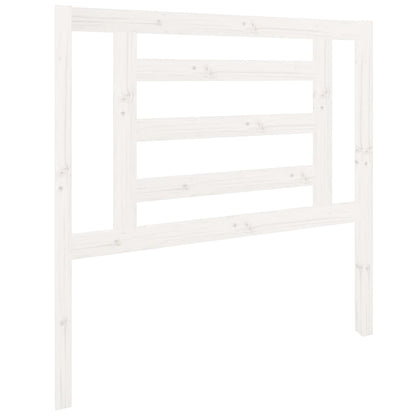 Headboard | White | Solid pine wood | Decorative Inlays | Headboard