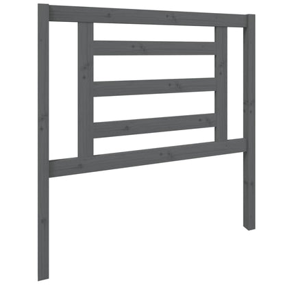 Headboard | Grey | Solid pine wood | Standard Headboard Size