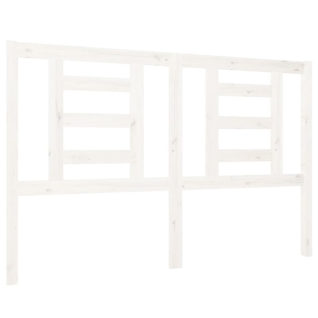 Headboard | White | Solid Pine Wood | Medium |  Durable  | Headboard