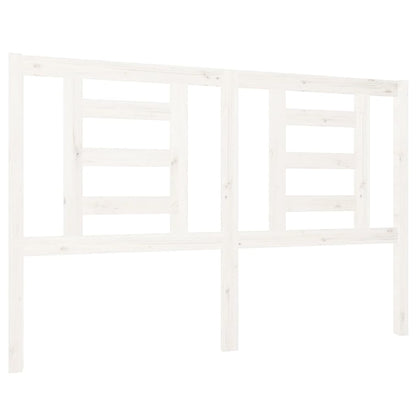 Headboard | White | Solid Pine Wood | Medium |  Durable  | Headboard