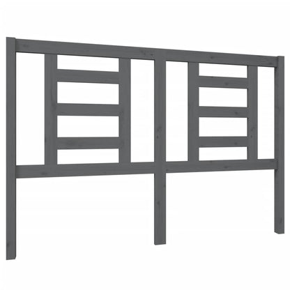 Headboard | Grey | Solid pine wood | Standard | Bed Headboard