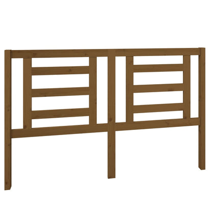 Bed Headboard | Honey Brown | Solid Pine Wood | 156cm x 100cm